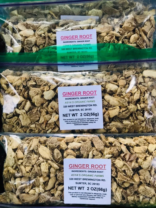 ORGANIC GINGER ROOT TEA