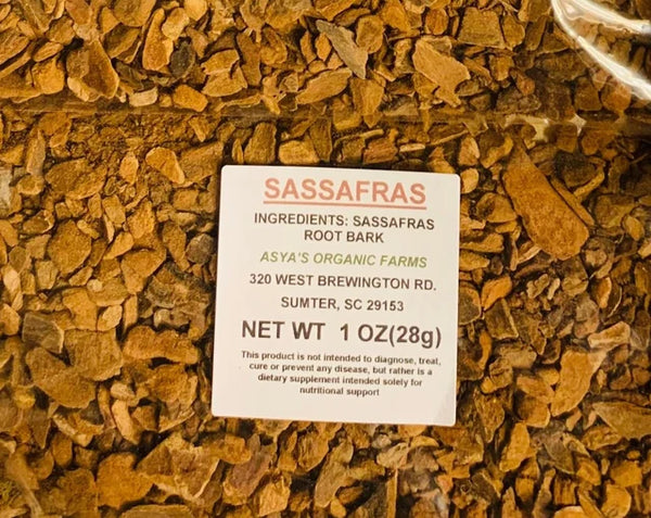 ORGANIC SASSAPRAS ROOT BARK