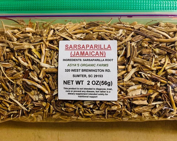 Sarsaparilla root tea