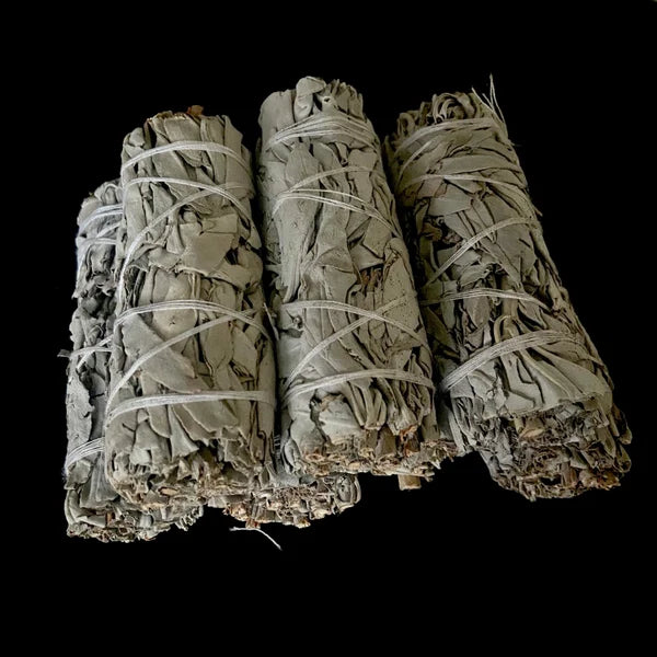 White Sage 4' Smudge Stick